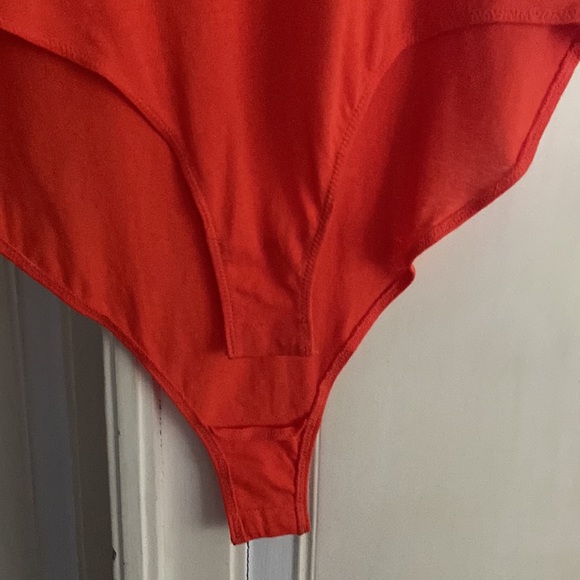 FREE PEOPLE-Bodysuit Tangerine M - Picture 10 of 12